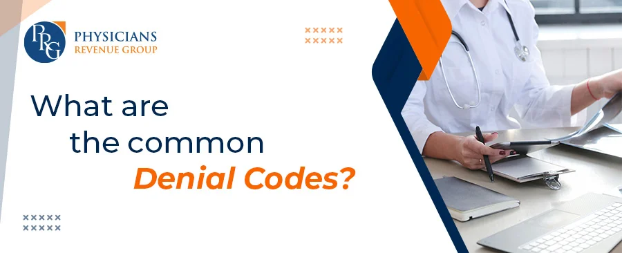 common denial codes