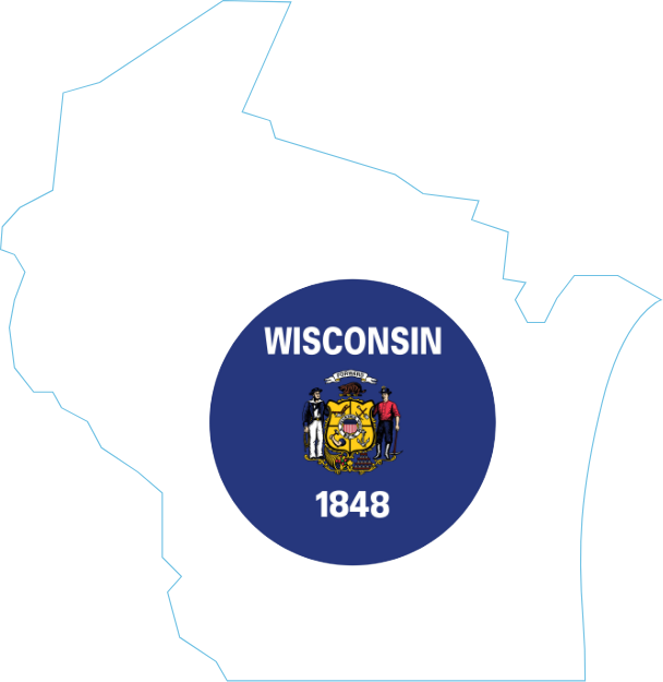 Wisconsin Flag | Medical Billing Services in Wisconsin